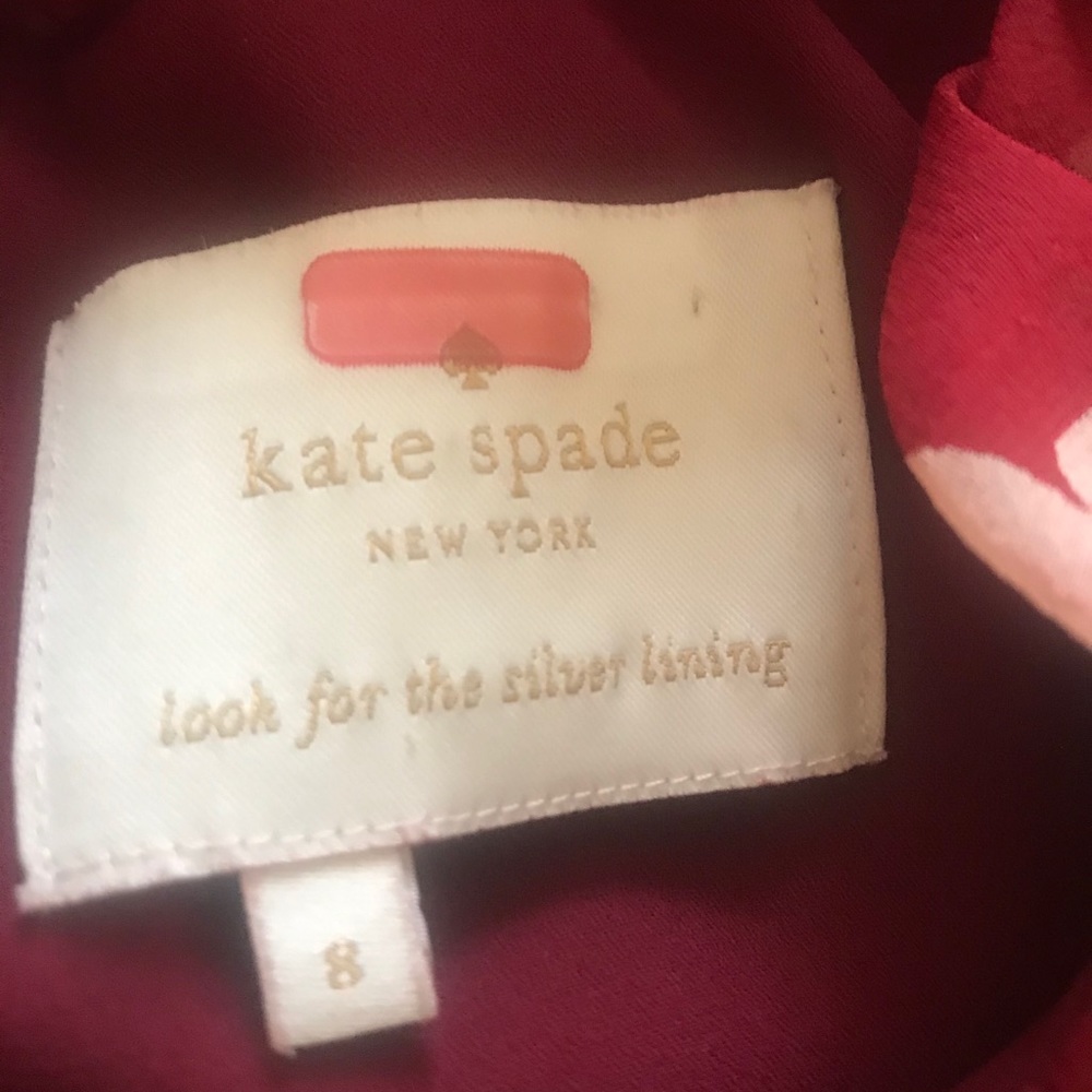 Kate Spade silk dress in size 8 - Picture 7 of 9